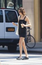 ALEXA CHUNG Out and Abpit in New York 07/18/2016