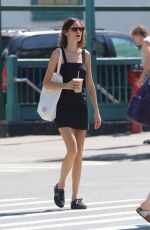 ALEXA CHUNG Out and Abpit in New York 07/18/2016