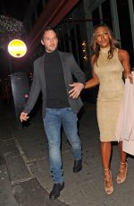 ALEXANDRA BURKE Leaves Sexy Fish Restaurant in London 06/30/2016
