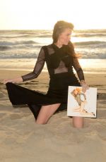 ALICIA ARDEN on the Set of Photoshoot for Vinylife in Malibu 07/17/2016