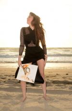 ALICIA ARDEN on the Set of Photoshoot for Vinylife in Malibu 07/17/2016