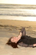 ALICIA ARDEN on the Set of Photoshoot for Vinylife in Malibu 07/17/2016