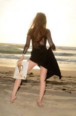 ALICIA ARDEN on the Set of Photoshoot for Vinylife in Malibu 07/17/2016