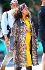 ALICIA KEYS Out and About in New York 07/11/2016