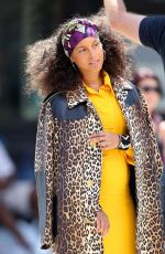 ALICIA KEYS Out and About in New York 07/11/2016