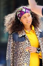 ALICIA KEYS Out and About in New York 07/11/2016
