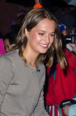 ALICIA VIKANDER at Channel 7 Studios in Sydney 07/05/2016