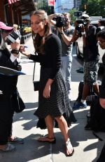 ALICIA VIKANDER Leaves Her Hotel in New York 07/22/2016