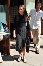 ALICIA VIKANDER Leaves Her Hotel in New York 07/22/2016