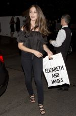 ALISON BRIE at Elizabeth and James Store Opening Party in Los Angeles 07/26/2016