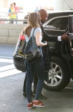 ALISON BRIE at Pearson International Airport in Toronto 07/24/2016