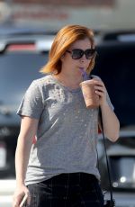 ALYSON HANNIGAN Out and About in Los Angeles 07/18/2016