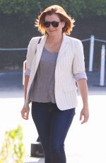 ALYSON HANNIGAN Out Shopping in Brentwood