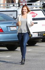 ALYSON HANNIGAN Out Shopping in Brentwood