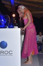 AMBER LE BON at Arrival Party in Ibiza 07/18/2016