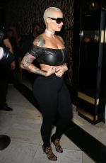 AMBER ROSE at 1Oak Nightclub in Las Vegas 07/16/2016
