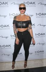 AMBER ROSE at 1Oak Nightclub in Las Vegas 07/16/2016