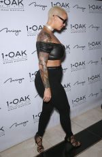 AMBER ROSE at 1Oak Nightclub in Las Vegas 07/16/2016