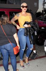 AMBER ROSE Out and About in Los Angeles 07/02/2016