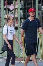 AMBER VALLETTA Out and About in New York 07/19/2016