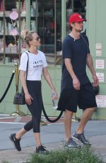 AMBER VALLETTA Out and About in New York 07/19/2016