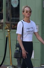 AMBER VALLETTA Out and About in New York 07/19/2016