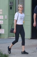 AMBER VALLETTA Out and About in New York 07/19/2016