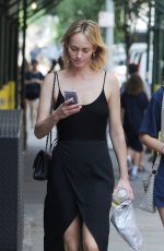 AMBER VALLETTA Out and About in New York 08/08/2016