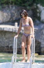 AMELIA WARNER in Bikini at a Beach in Monaco 07/15/2016