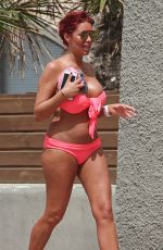 AMY CHILDS in Bikini on Vacation in Ibiza 07/03/2016