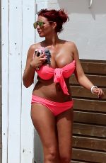 AMY CHILDS in Bikini on Vacation in Ibiza 07/03/2016