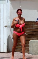 AMY CHILDS in Bikini on Vacation in Ibiza 07/03/2016