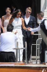 ANA IVANOVIC and Bastian Schweinsteiger at Wedding Ceremony in Venice 07/12/2016