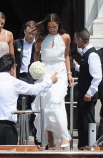 ANA IVANOVIC and Bastian Schweinsteiger at Wedding Ceremony in Venice 07/12/2016