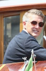 ANA IVANOVIC and Bastian Schweinsteiger at Wedding Ceremony in Venice 07/12/2016