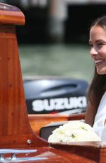 ANA IVANOVIC and Bastian Schweinsteiger at Wedding Ceremony in Venice 07/12/2016