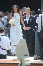 ANA IVANOVIC and Bastian Schweinsteiger at Wedding Ceremony in Venice 07/12/2016