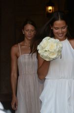 ANA IVANOVIC and Bastian Schweinsteiger at Wedding Ceremony in Venice 07/12/2016