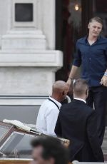 ANA IVANOVIC and Bastian Schweinsteiger Out for Dinner in Venice 07/1/2016
