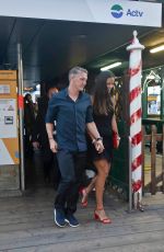 ANA IVANOVIC and Bastian Schweinsteiger Out for Dinner in Venice 07/1/2016