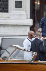 ANA IVANOVIC and Bastian Schweinsteiger Out for Dinner in Venice 07/1/2016