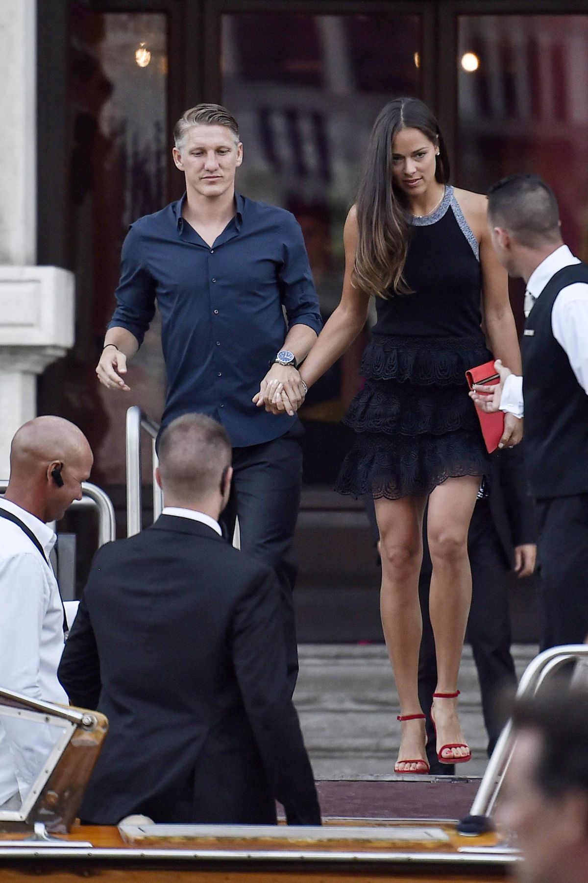 Ana Ivanovic And Bastian Schweinsteiger Out For Dinner In Venice 071