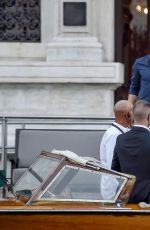 ANA IVANOVIC and Bastian Schweinsteiger Out for Dinner in Venice 07/1/2016