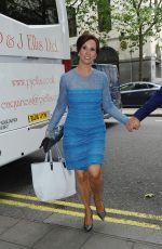 ANDREA MCLEAN Arrives for a Wedding at Waldorf Hotel in London 07/15/2016
