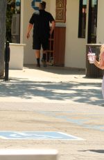ANGELIQUE FRENCHY MORGAN in Tights Out for Lunch in Malibu 06/28/2016