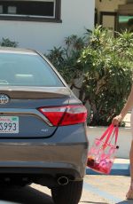 ANGELIQUE FRENCHY MORGAN in Tights Out for Lunch in Malibu 06/28/2016