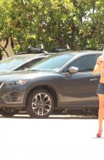 ANGELIQUE FRENCHY MORGAN Out and About in Malibu 07/06/20106