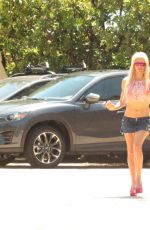 ANGELIQUE FRENCHY MORGAN Out and About in Malibu 07/06/20106