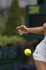 ANGELIQUE KERBER at 2nd Tound of Wimbledon Tennis Championships in London 06/30/2016