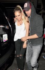 ANNA KOURNIKOVA Night Out in Beverly Hills 07/02/2016